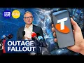 Telstra facing huge fines over nationwide blackout as transport chaos continues 9 News Australia