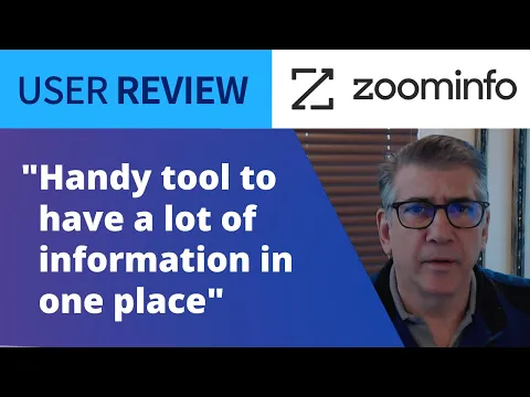 Thumbnail for Product Review: ZoomInfo Identifies Leads For Better Outreach & Competition For Smarter Sales