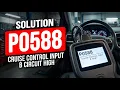 HOW TO FIX P0588 OBD II ERROR CODE - Cruise Control Input B Circuit High
