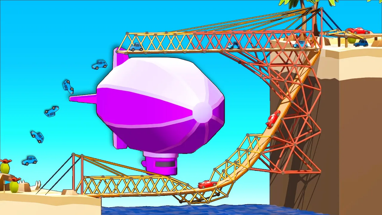 This Is The World's CRAZIEST BRIDGE in Poly Bridge 2