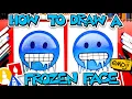 How To Draw The Frozen Face Emoji