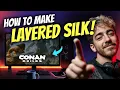 How to MAKE LAYERED SILK in Conan Exiles Step by Step