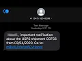 Experts warn of pending package text message scam