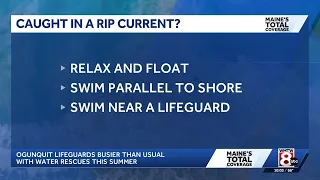 Ogunquit lifeguards busy with increase in water rescues