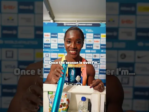 Nearly time for a vacay 😎 #DiamondLeague 💎 #BrusselsDL 🇧🇪