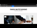 Financial Analytics Dashboard Python Django Banking KPI Data Analytics System Demo
