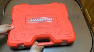Unboxing ToolPro 198 Piece Tool Kit