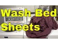 How To Wash Bed Sheets Step-By-Step Tutorial