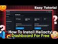 How to Install Heliactyl Dashboard For Free For Pterodactyl Panel ALSO RUN WITH GCP AWS ORACLE