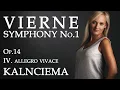 Lagu Louis Vierne , Symphonie No.1 for Organ, Op. 14,: Allegro Vivace / Liene Andreta Kalnciema