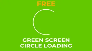 Loading Screen Animation Green Screen Chroma Key 