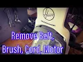 Disassemble Hoover Powerdash Pet - Brush Belt Cord Motor