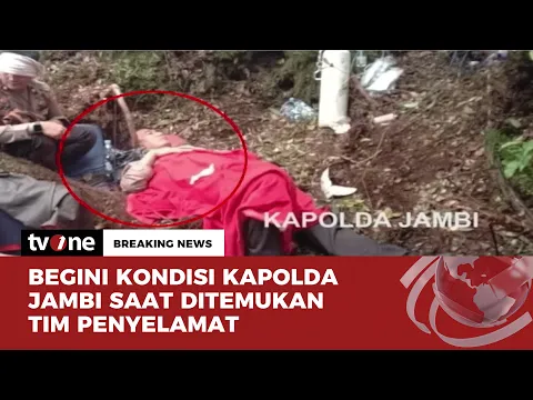 Kapolda Jambi Terkulai Lemas Pasca Insiden Jatuhnya Helikopter