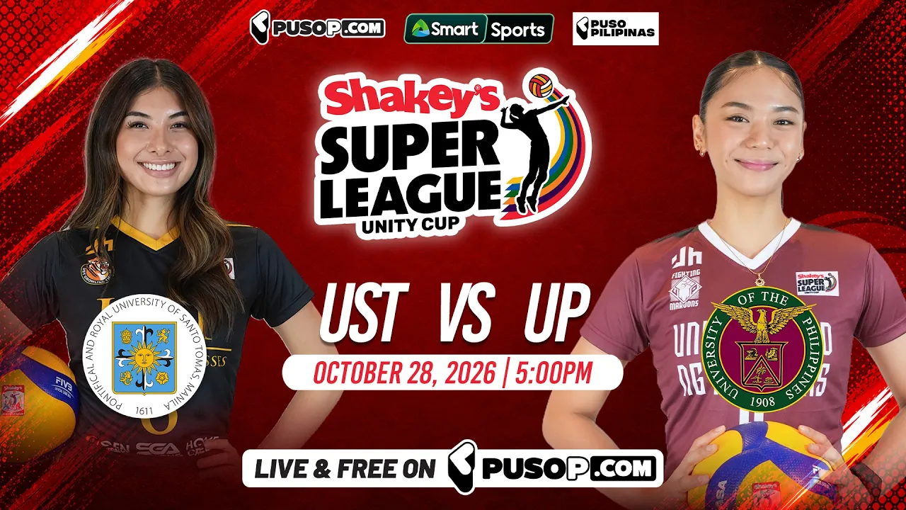 Shakey’s Super League Unity Cup 2026 | UST vs UP