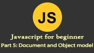 JavaScript Tutorial Step by Step - Part 5