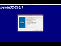 How to install Pythonwin2 7