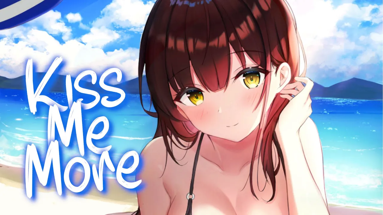 「Nightcore」 Kiss Me More - Doja Cat ft. SZA ♡ (Lyrics)