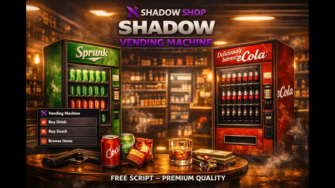 Shadow Vending Machine || Free Script