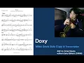 Doxy (Miles Davis) Solo Transcription #10