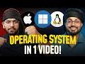 Complete Operating Systems in 1 Shot With Notes For Placement Interviews