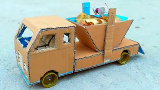 Scientific project of making a tow truck. How to make a tow truck out of cardboard