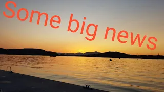 Big news while sailing the west coast of Scotland