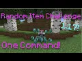Minecraft Random Item Challenge One Command 1 17 1 16