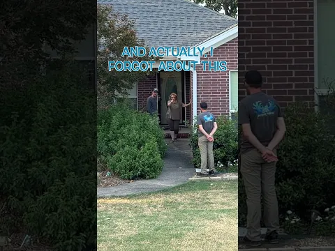 She sent us a message and had NO IDEA we'd actually show up