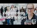 How to embed ticket sales on your website