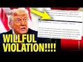 Download Lagu Federal Judge FINDS Trump in WILLFUL VIOLATION of Law
