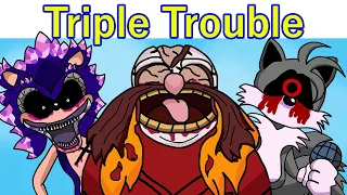 friday night funkin vs triple trouble but first person version fnf mod sonic exe 2 0