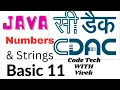 Adding Numbers and Strings CodeTech CDAC Vivek Singh