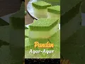 Download Lagu Satisfy yourself with this stunning 2-layered Pandan Coconut Milk Agar-Agar #agaragar #dessert