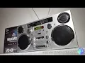 Download Lagu GPO BROOKLYN PORTABLE BOOMBOX / Unboxing \u0026 Full Review / Ghetto Blaster