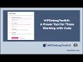 First Look at the WPDebugToolkit Plugin