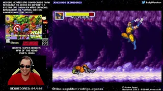 Marvel Super Heroes - War of the Gems (SNES) - 2° Dia (Jogos dos Seguidores)