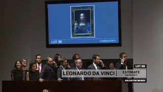Leonardo Da Vinci S Salvator Mundi 2017 World Auction Record Christie S 