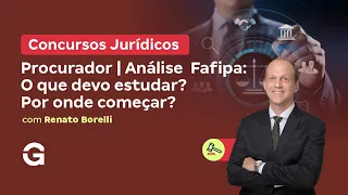 Concursos Jurídicos: Procurador | Análise  Fafipa: O que devo estudar? Por onde começar?
