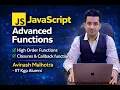JavaScript Advanced Functions Tutorial Higher Order Functions Closures Callback Functions