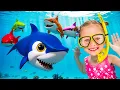 Download Lagu Baby Shark - Children Song by Maya and Mary