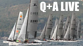 Q+A Live Catamaran sailing Hobiecat Chat