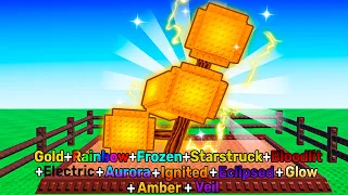I Grew EVERY MUTATION On AMBER CRANBERRY In Roblox Grow A Garden 2...