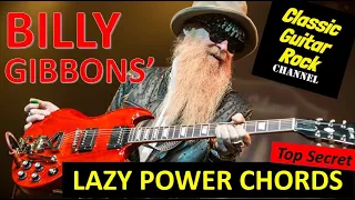 billy gibbons secret lazy power chords will change your life