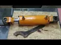 how to rebuild a hydraulic cylinder