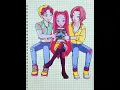 Download Lagu KPOP DEMON HUNTERS MIRA and SAJA BOYS | Sticker Book DIY #huntrix #sajaboys #rumi #mira #zoey