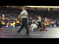 Manchester s Simon Lato defeats Mendon s Emmett Bingman in MHSAA wrestling state finals thriller