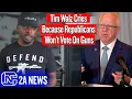 Tim Walz Throws a Tantrum Over Republicans Blocking His Gun Ban