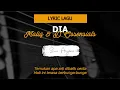 Maliq D'Essensials - Dia  ( LIRIK / LYRIC LAGU )