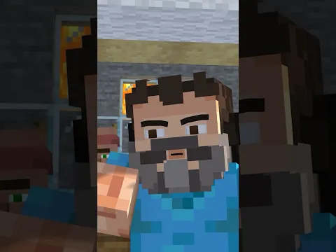 Steve Sings Lava Chicken in Minecraft Animation #shorts