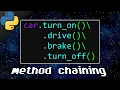 Python method chaining